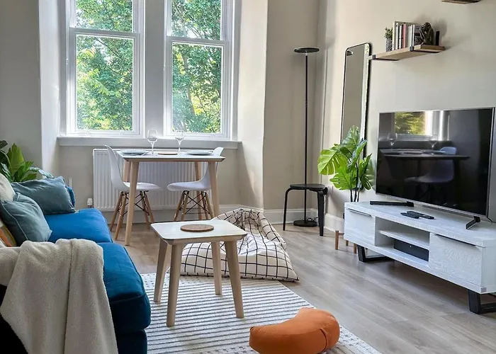 Sunny Scandi Edinburgh Retreat 1Br, Close To Murrayfield And Convenient Transportation To City Centre